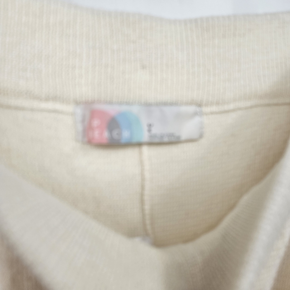Free People Ivory High-Rise Relaxed Track Pants - Picture 6 of 8